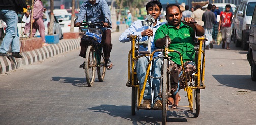 DPO Access Bangladesh Foundation, in Dhaka, supports an association of formers beggars turned street hawkers. Andy Isaacson, Australian Dept of Foreign Affairs - Flickr